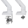 Ergotron HX Desk Monitor Arm with HD Pivot (White)