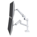 Ergotron LX Dual Stacking Arm Two-Monitor Mount