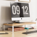 [PreOrder 30days] Simple & Practical Laptop Stand Office Table Organizer Shelf Desktop Computer Monitor Stand Riser Ergonomic Design for All-Day Comfort