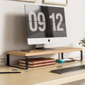 [PreOrder 30days] Simple & Practical Laptop Stand Office Table Organizer Shelf Desktop Computer Monitor Stand Riser Ergonomic Design for All-Day Comfort