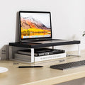 [PreOrder 30days] Simple & Practical Laptop Stand Office Table Organizer Shelf Desktop Computer Monitor Stand Riser Ergonomic Design for All-Day Comfort