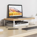 [PreOrder 30days] Simple & Practical Laptop Stand Office Table Organizer Shelf Desktop Computer Monitor Stand Riser Ergonomic Design for All-Day Comfort