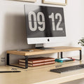 [PreOrder 30days] Simple & Practical Laptop Stand Office Table Organizer Shelf Desktop Computer Monitor Stand Riser Ergonomic Design for All-Day Comfort