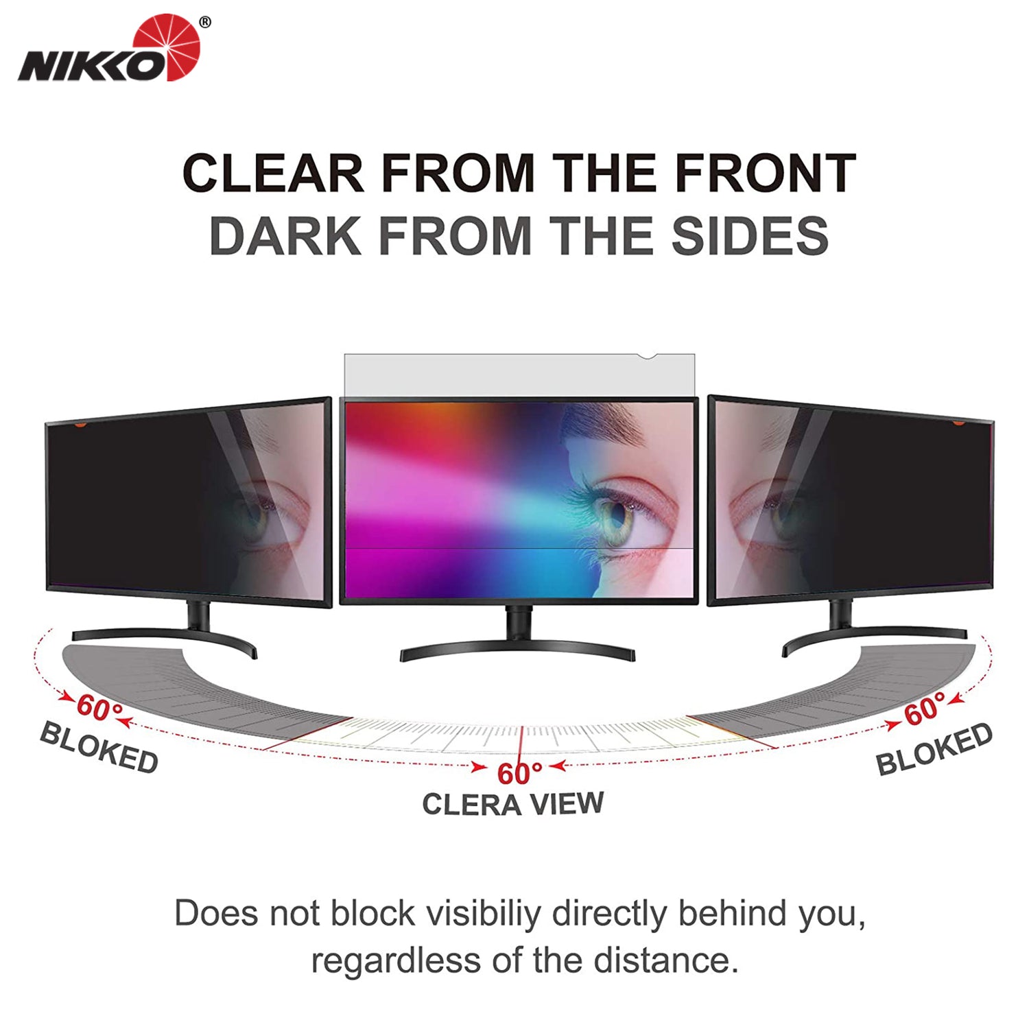 Monitor Privacy Screen - 24 & 27 INCH – Nikkotech